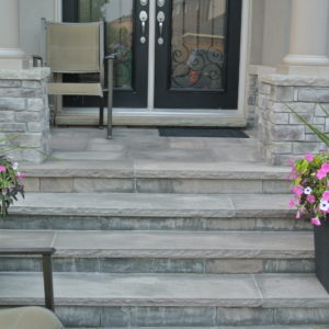 Stone Entrance in Oakville