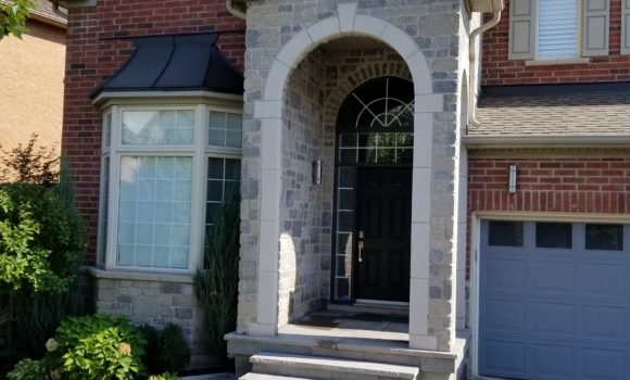 Stone Porch in Oakville