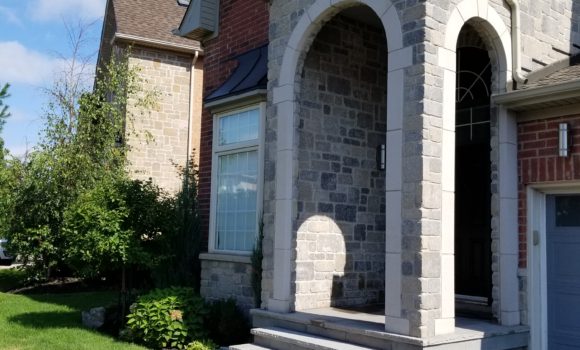 Stone Porch in Oakville