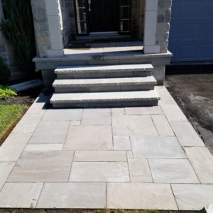 Stone Porch in Oakville